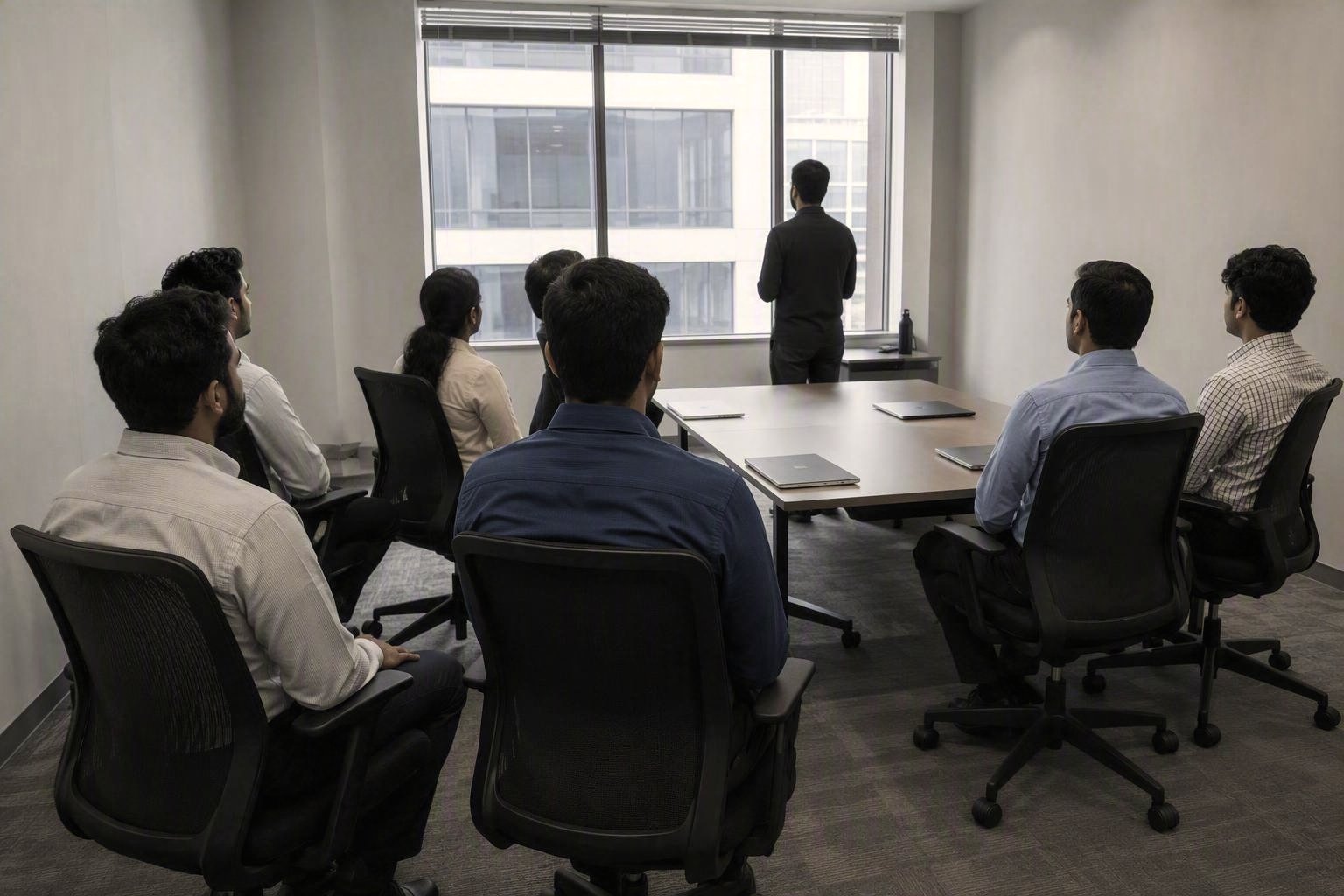 A workplace session