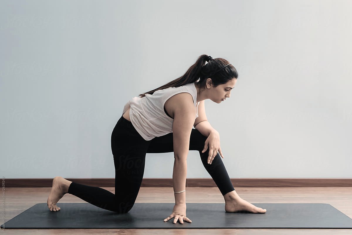 A working posture