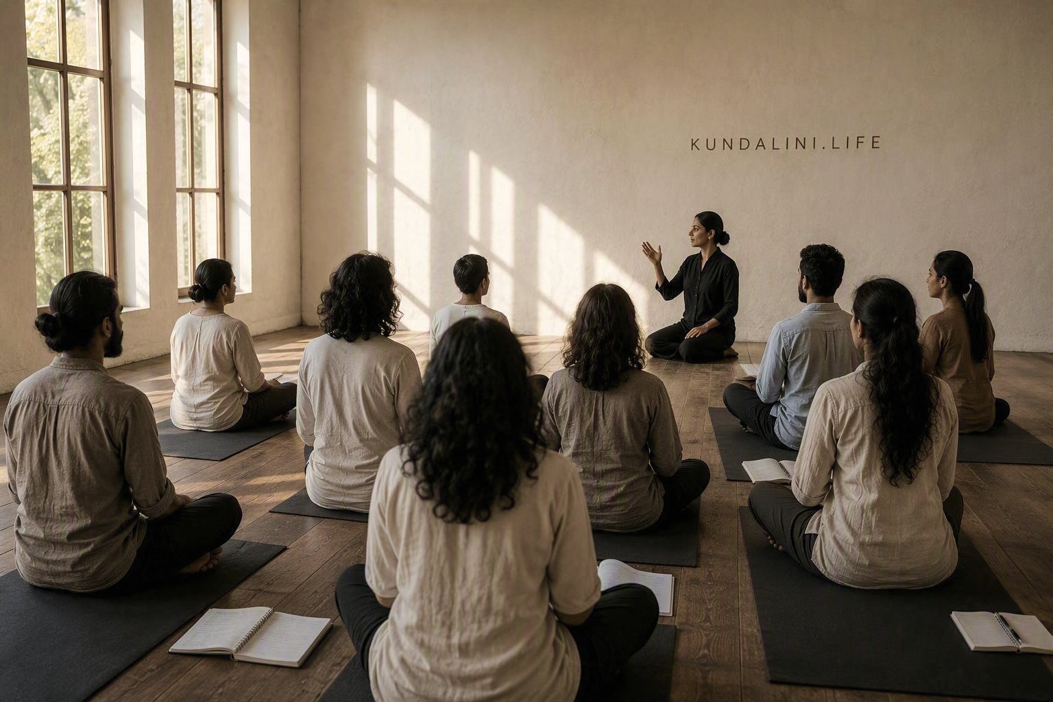 A teacher training session